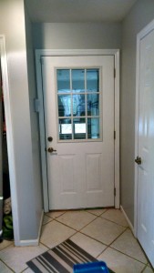 How to Paint Your Doors Black - DIY Door Before and After