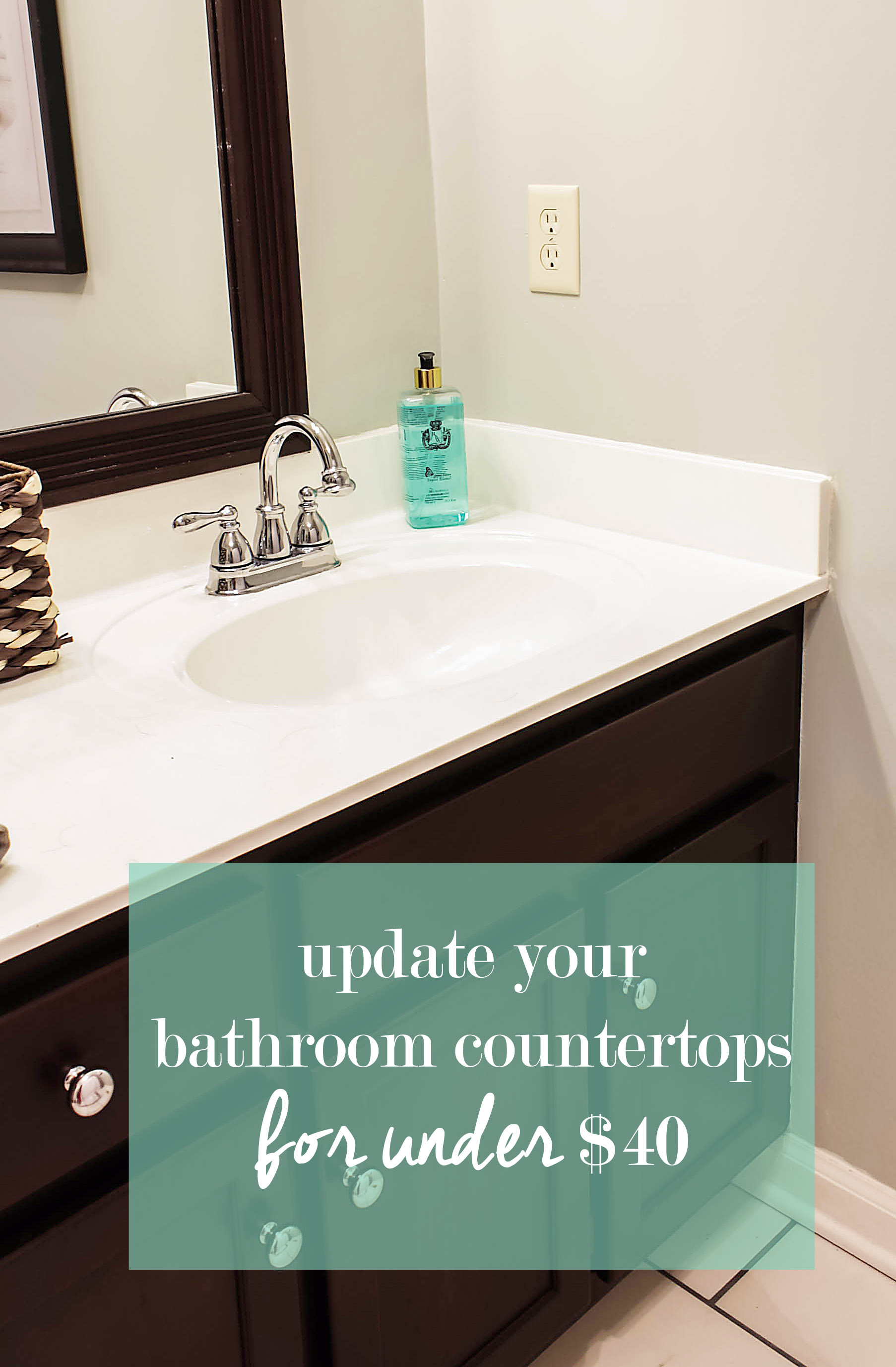 Paint Cultured Marble Countertops Diy, How To Paint Your Bathroom Countertops