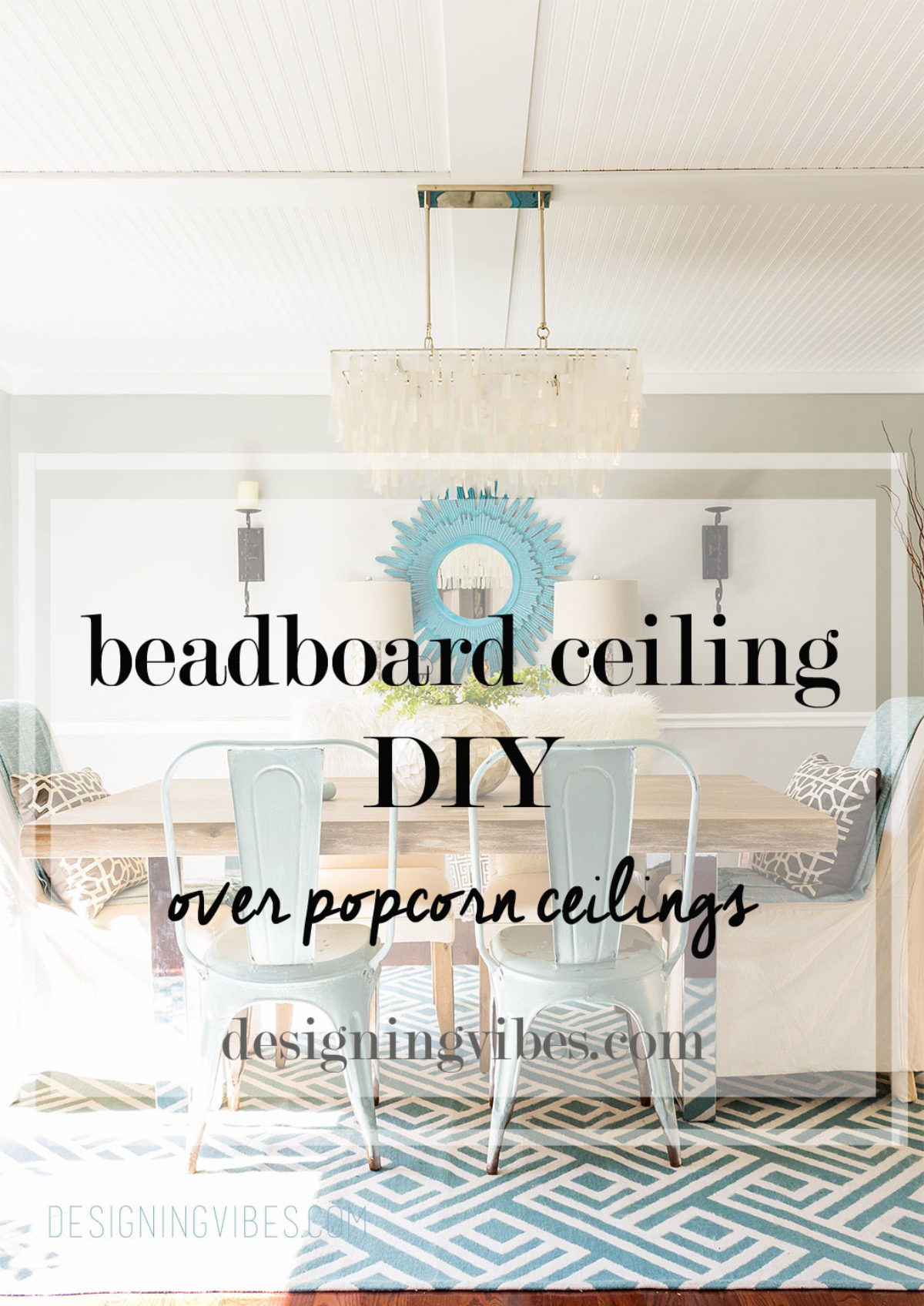 How To Cover Popcorn Ceiling With, How To Cover Popcorn Ceilings With Beadboard