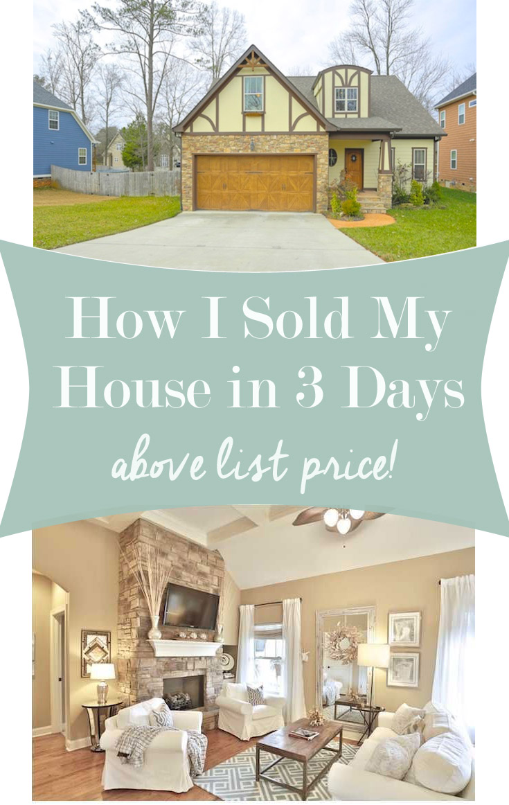 How I Sold My House in 3 Days: Above List Price