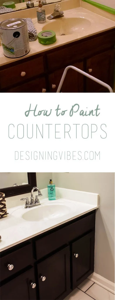 painting bathroom countertops