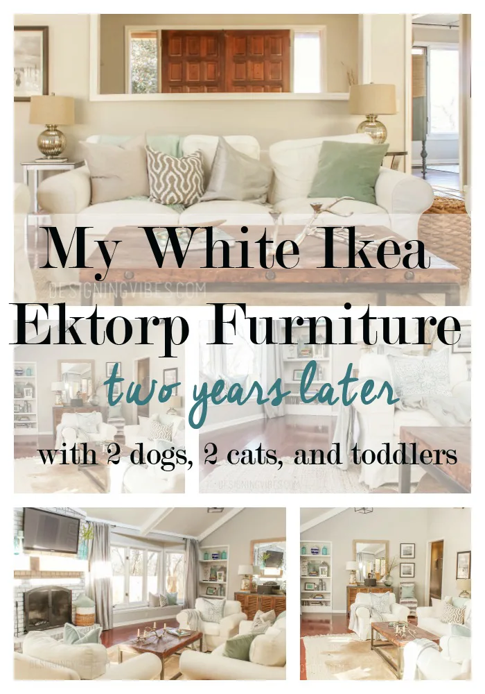 review of Ikea Ektorp Furniture in white after two years