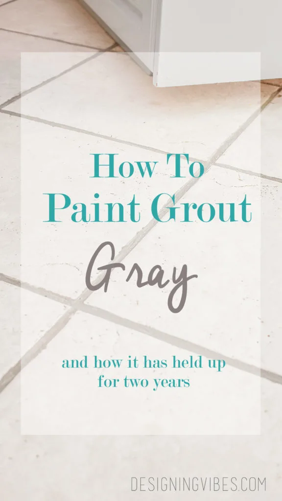 how to paint grout