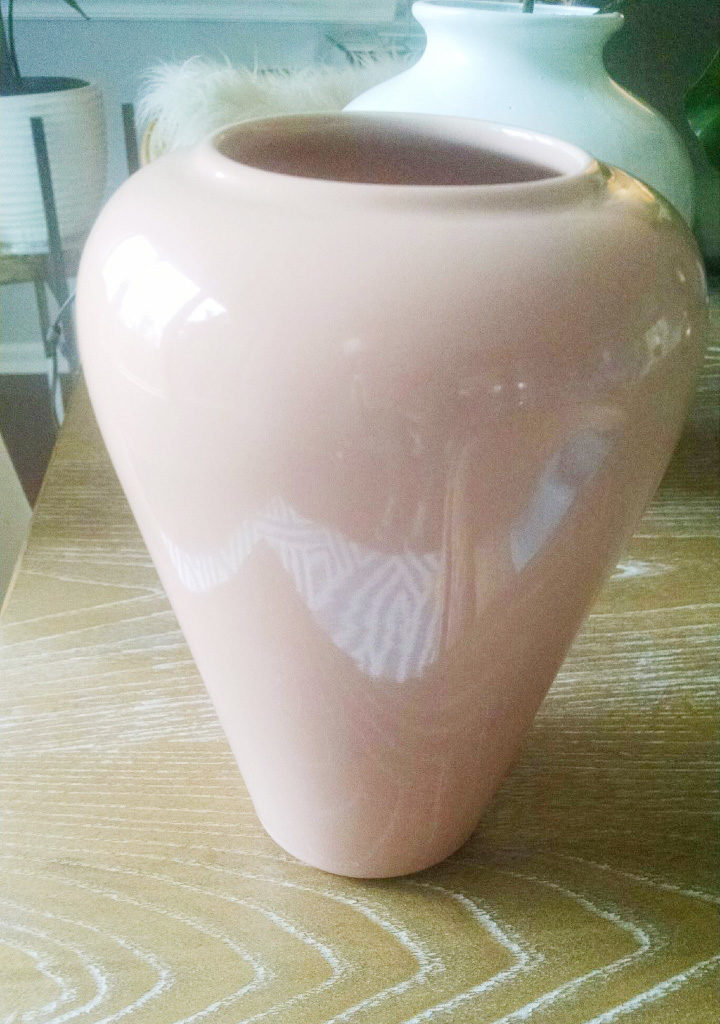 diy upcycled vase 
