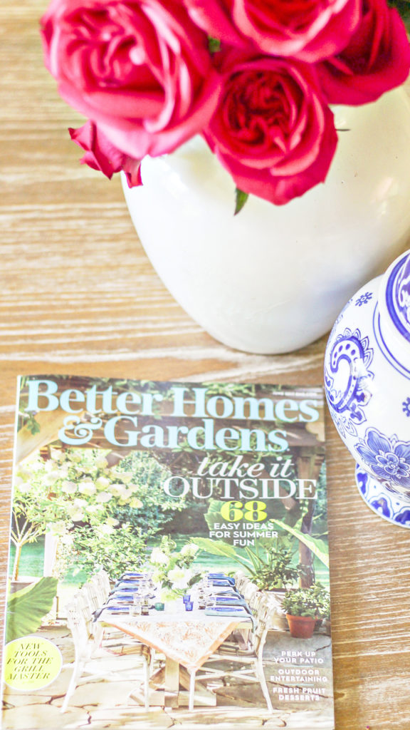 how i got into better homes and gardens magazine