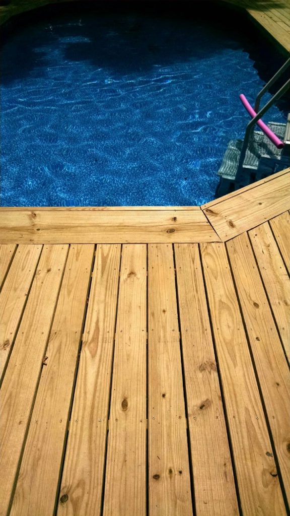 How To Make An Above Ground Pool Look Inground Pool Deck Ideas