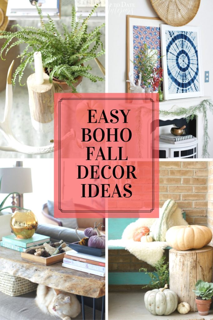 diy boho fall decor ideas that are cheap and easy