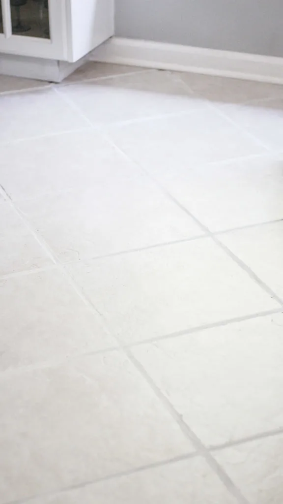 the easiest way to clean ceramic tile floors with grout haze