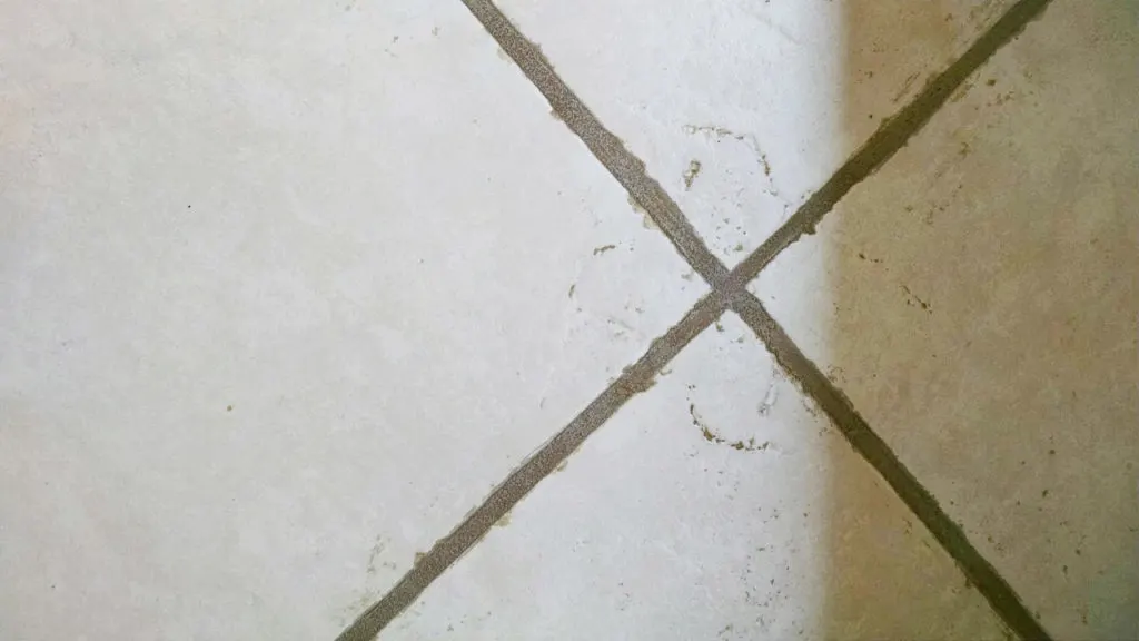 how to clean dirty tile floors and grout that have been neglected