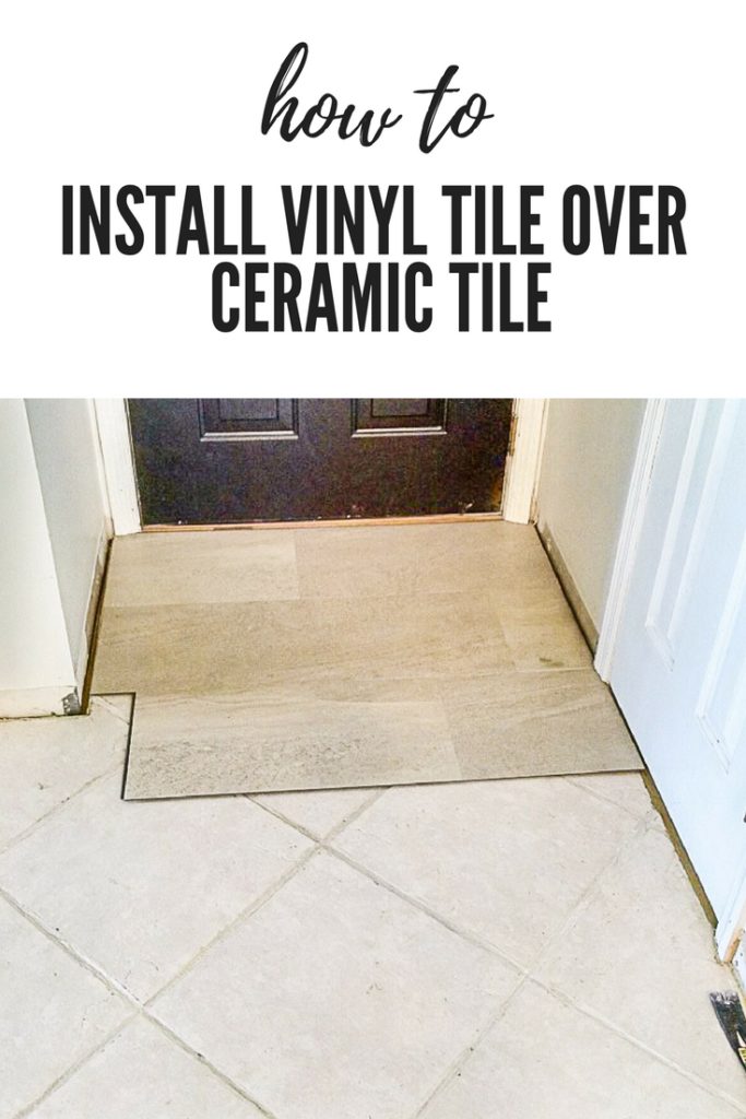 luxury vinyl tile over existing subfloor