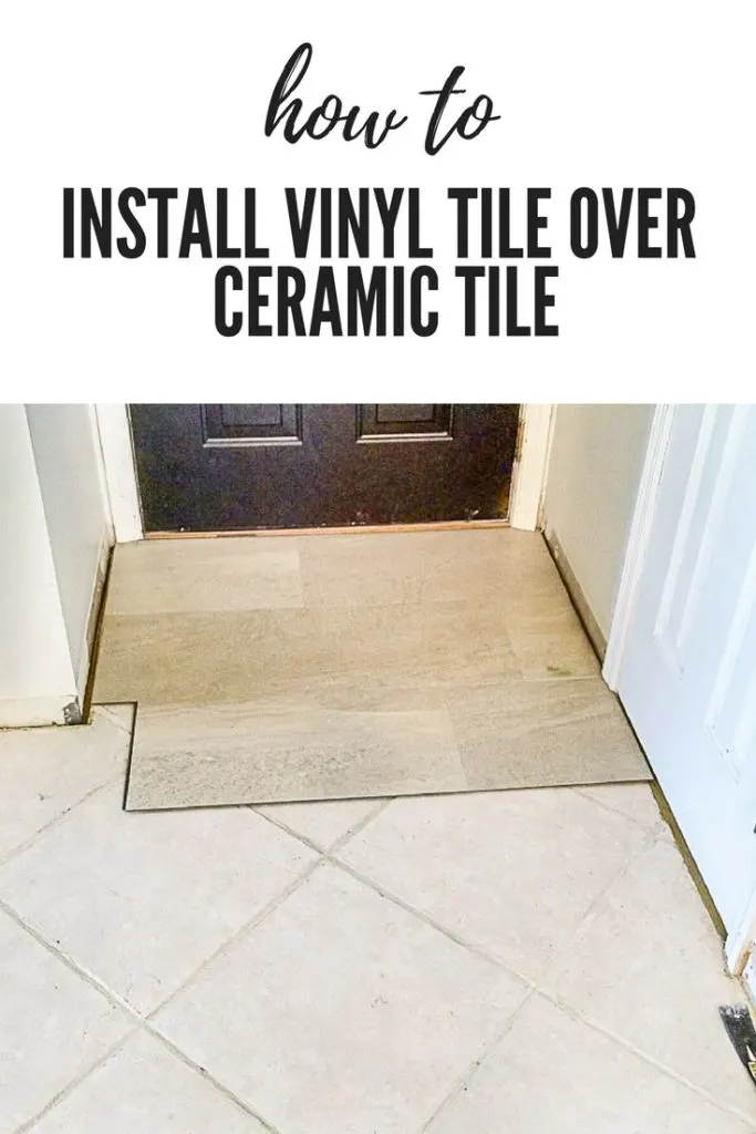 luxury vinyl tile over existing subfloor