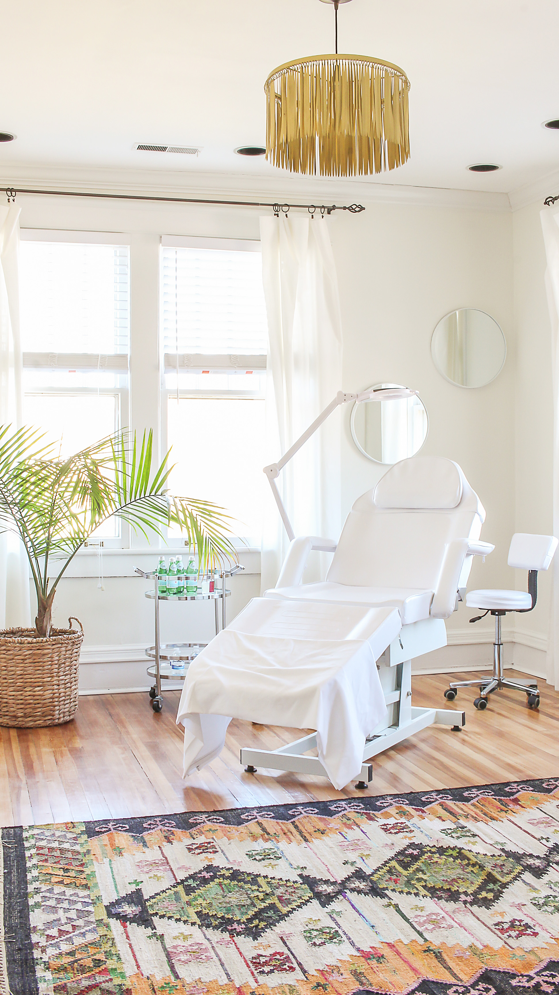 Esthetician Treatment Room Decor Client Reveal