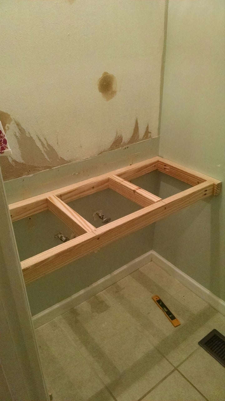 Floating Vanity DIY Modern Bathroom Decor
