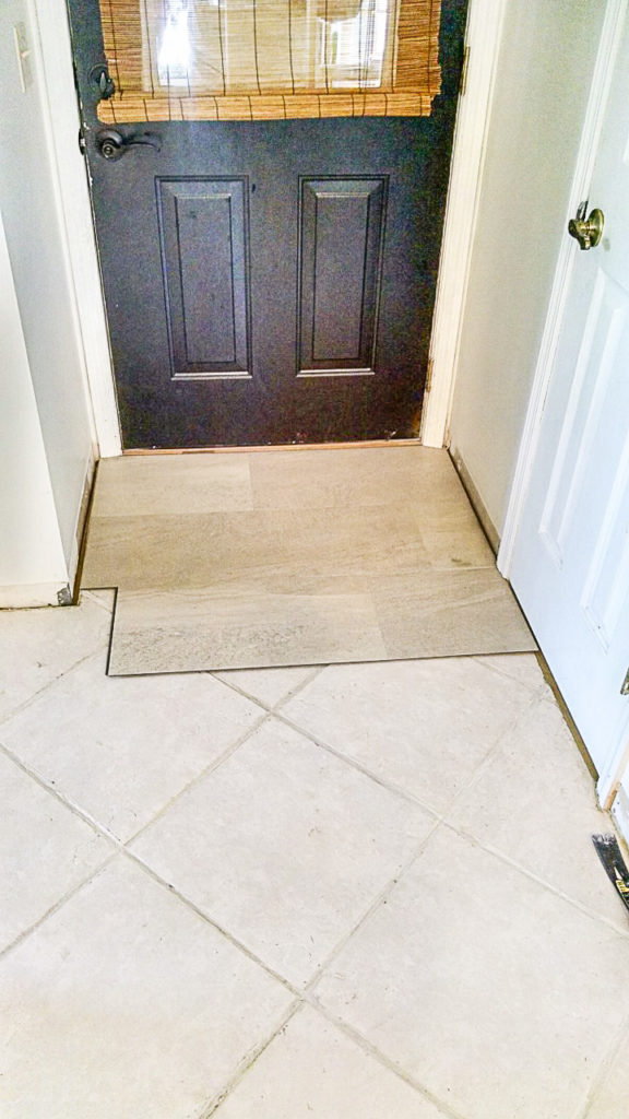 Lvt Flooring Over Existing Tile The, How To Replace Ceramic Tile With Vinyl Flooring