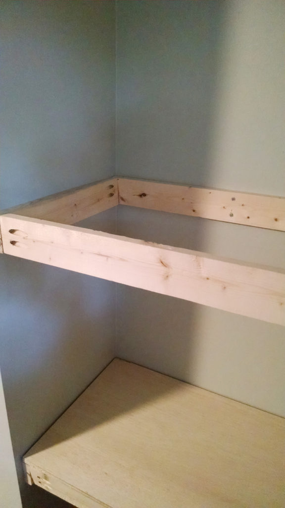 Diy Natural Wood Alcove Shelving Easy, How To Make Floating Shelves Materials