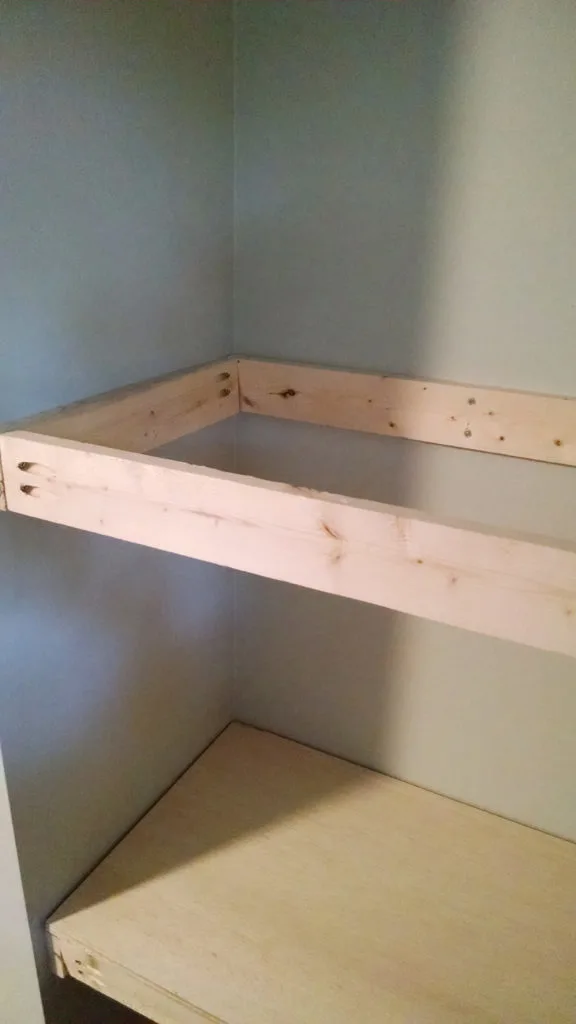 DIY Natural Wood Alcove Shelving Easy Floating Shelves DIY Natural Wood Alcove Shelving Easy Floating Shelves