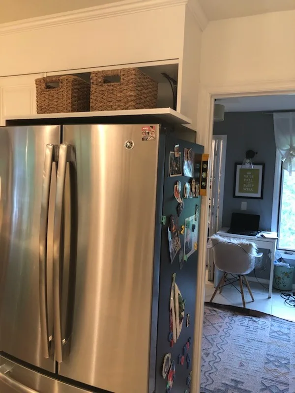 what to do when refrigerator is too wide