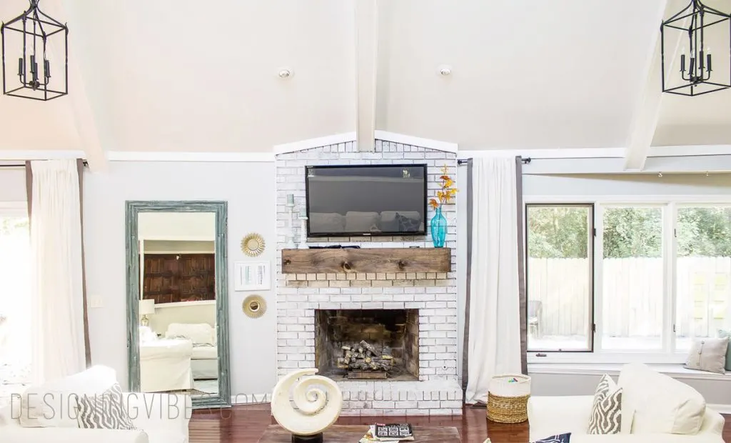 My Painted Brick Fireplace 3 Years, How Do I Paint My Brick Fireplace White