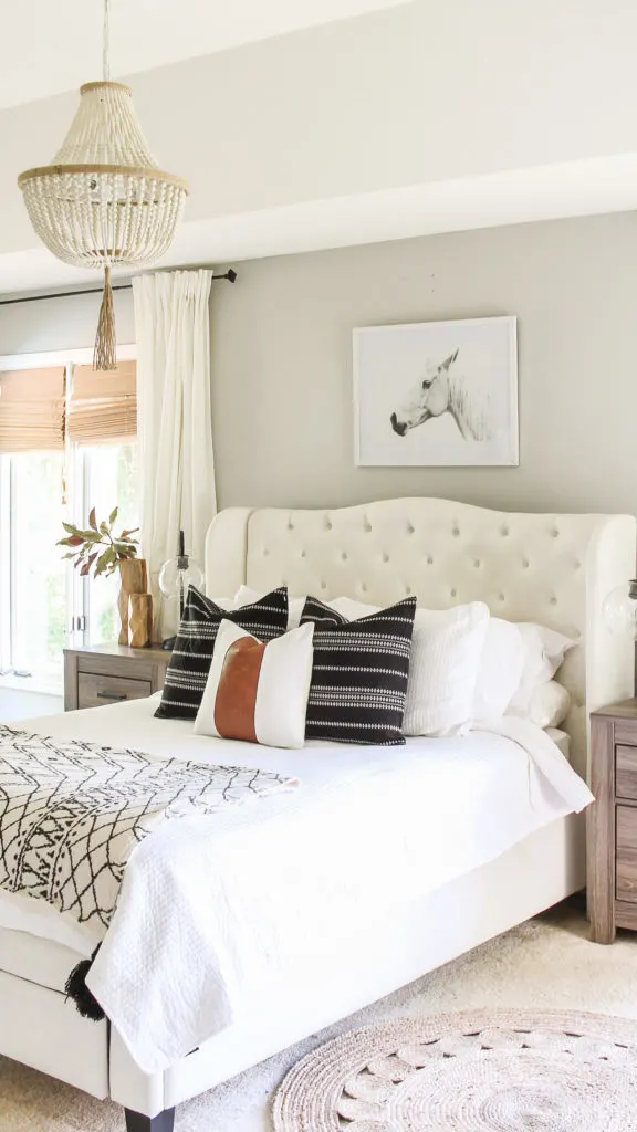 affordable modern farmhouse bedroom decor