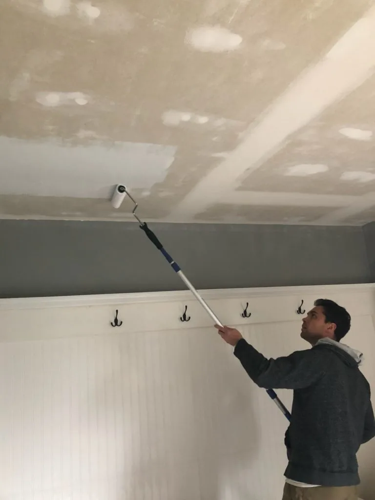 popcorn ceiling removal tutorial