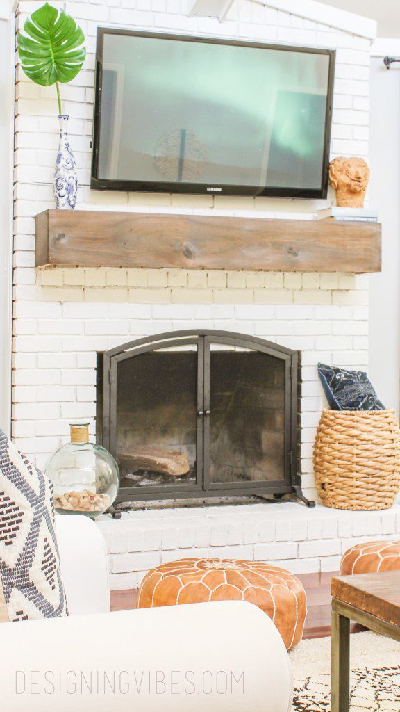 6 Unique Ways To Decorate Around A, How To Decorate Wall Around Fireplace