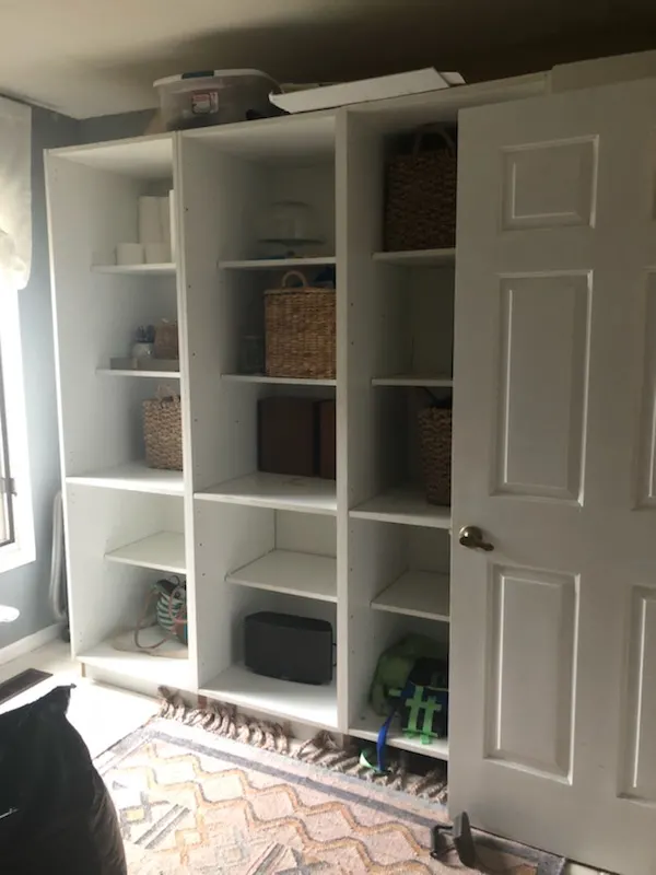 diy lower cabinets before