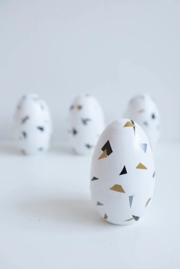 diy modern easter eggs