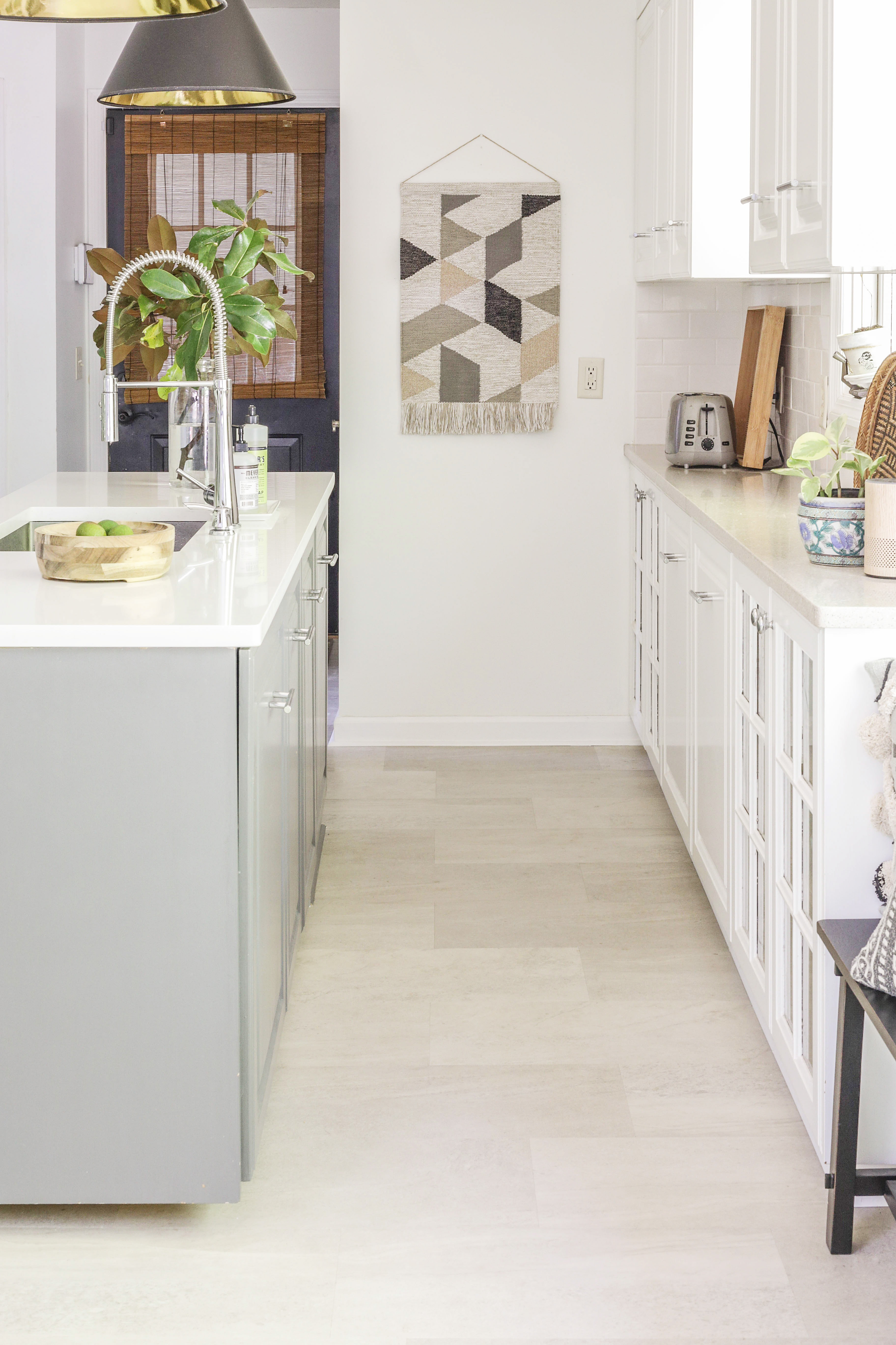 Luxury Vinyl Tile Over Existing, Floating Kitchen Floor Tiles
