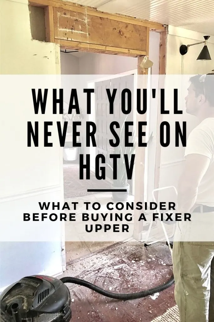 tips for buying a fixer upper