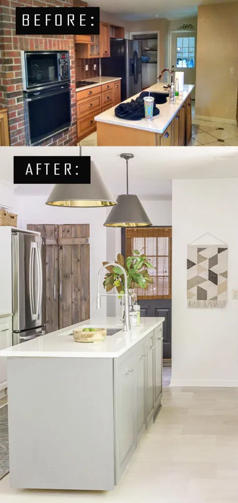 how i transformed my kitchen on a budget
