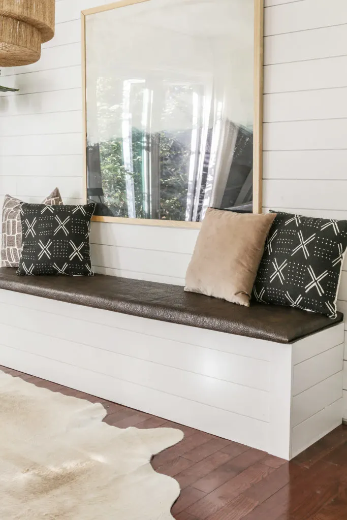 diy dining nook bench with storage