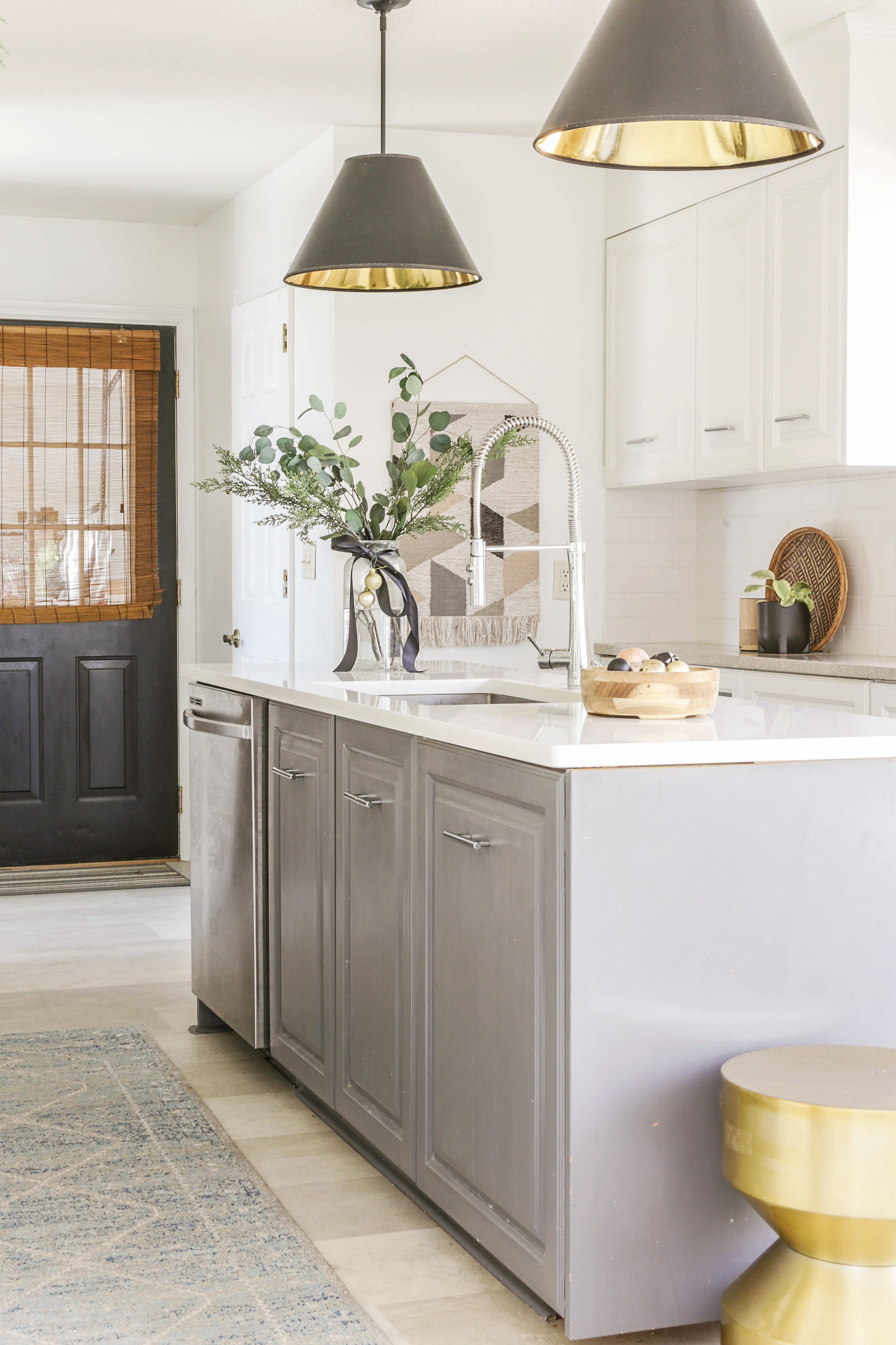 Boho Farmhouse Christmas Home Tour - Minimalist Holiday Decorating Ideas