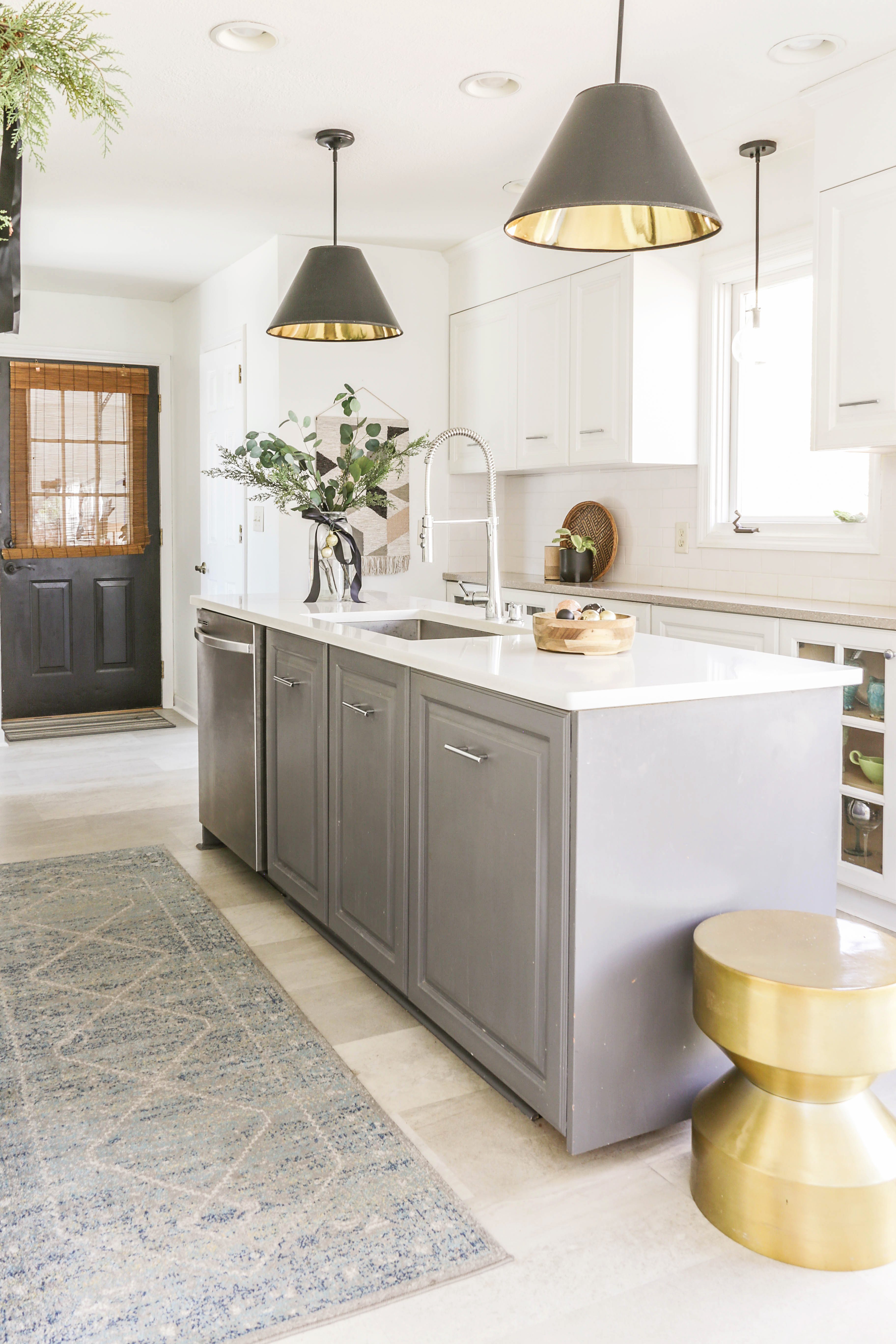Boho Farmhouse Christmas Home Tour - Minimalist Holiday Decorating Ideas