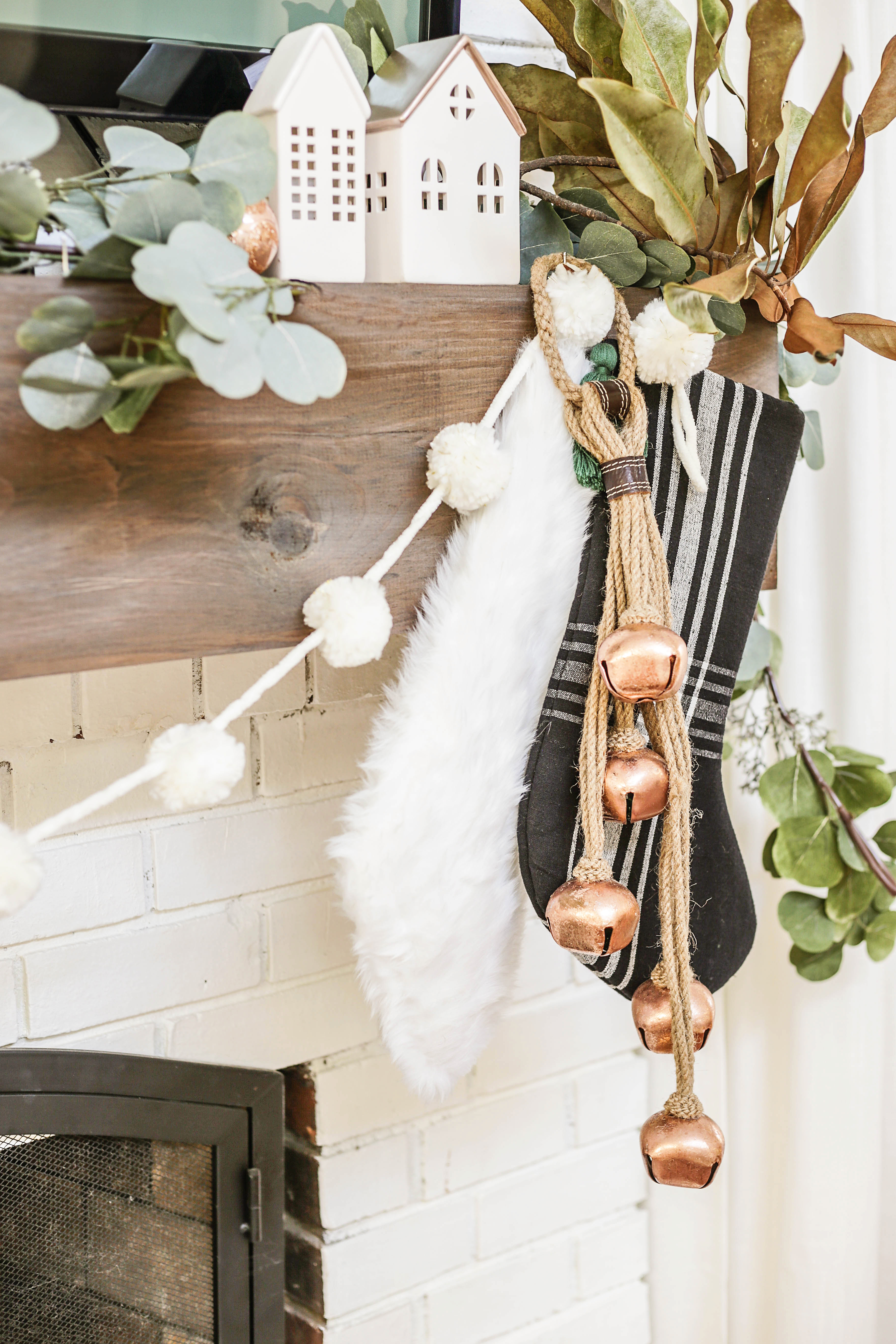 Boho Farmhouse Christmas Home Tour - Minimalist Holiday Decorating Ideas