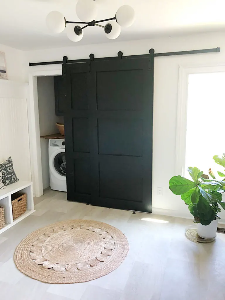 diy modern barn closet doors