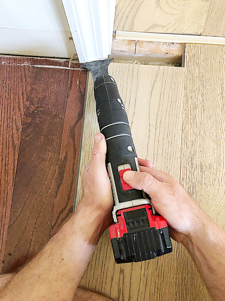 the easiest way to install floating hardwood flooring