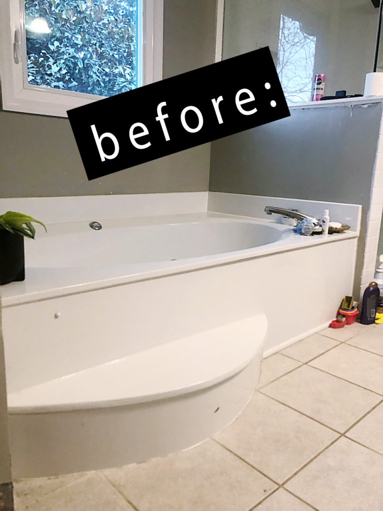 Diy Bath Tub Skirt For Under 25, How To Replace A Corner Bathtub