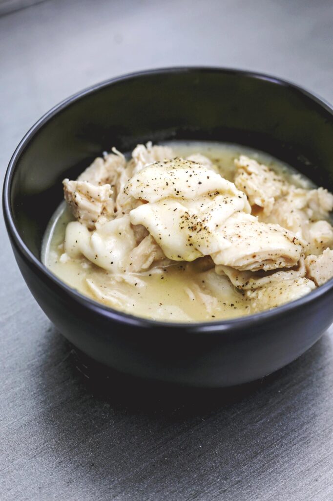 easy low-carb chicken and dumplings recipe