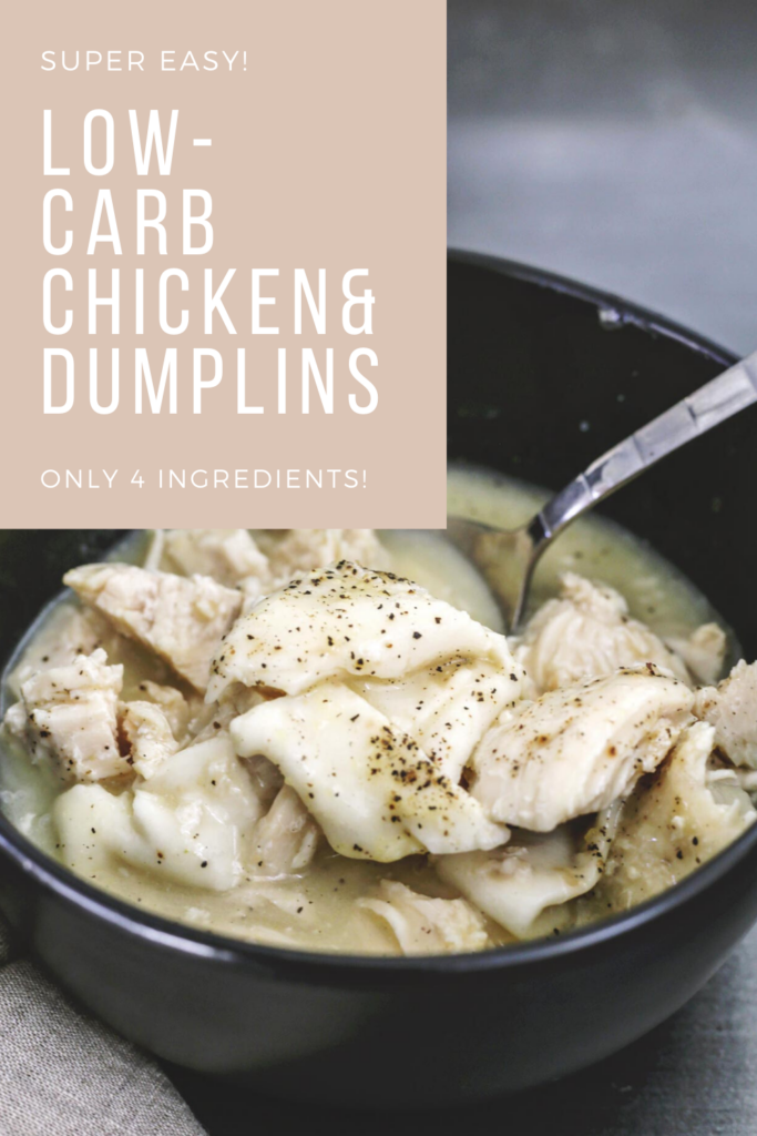 easy low-carb chicken and dumplings