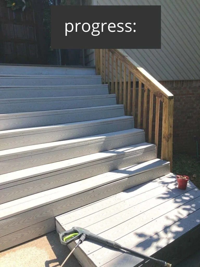 how to gel stain deck and stair rails