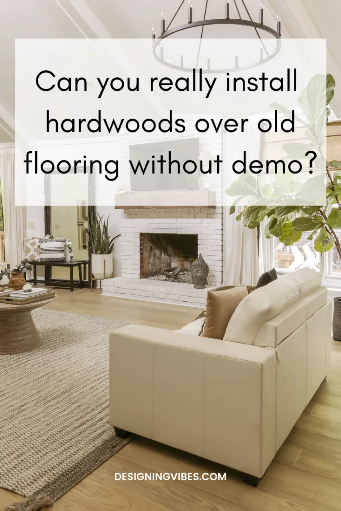 an honest review of my floating hardwoods installed over old floors