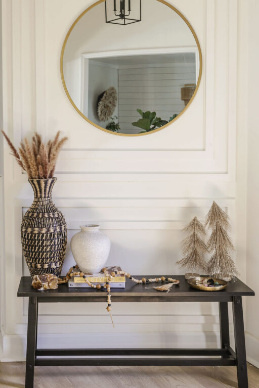 A Boho Glam Meets Modern Organic Christmas Home Tour