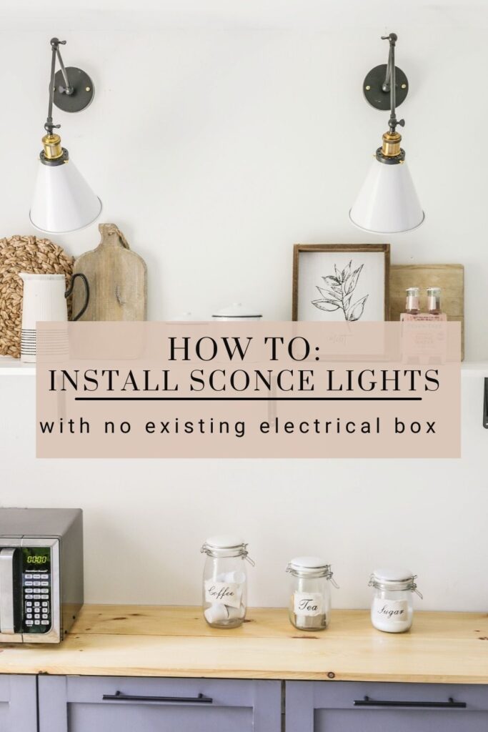 Electrical Junction Box, Install Light Fixture Box Existing Wall