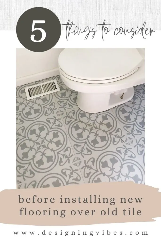 5 Things to Consider Before Installing Floating Floors Over Old Tile ...