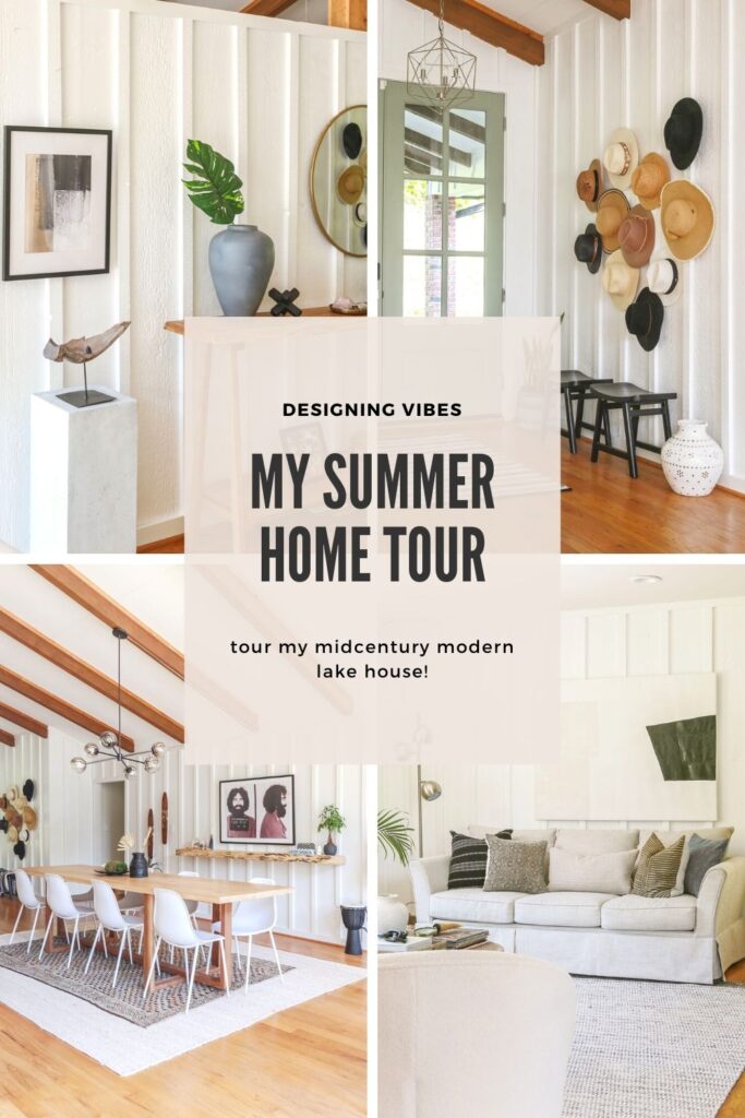 boho modern summer home tour designing vibes