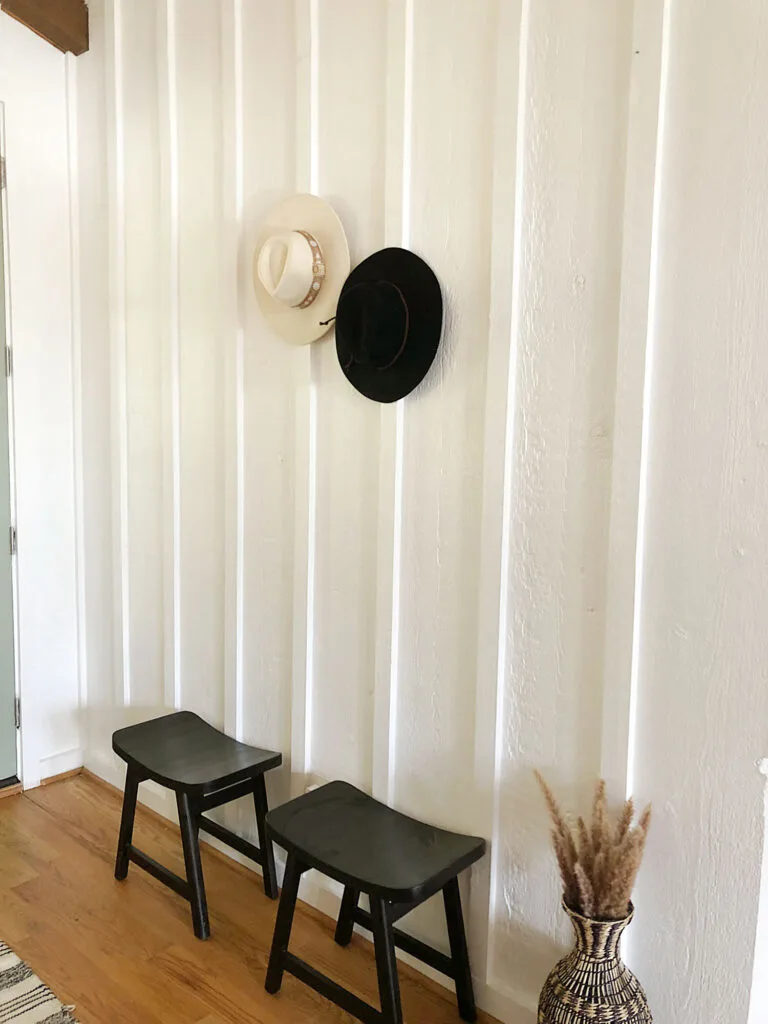 how to create a hat wall easy tutorial
