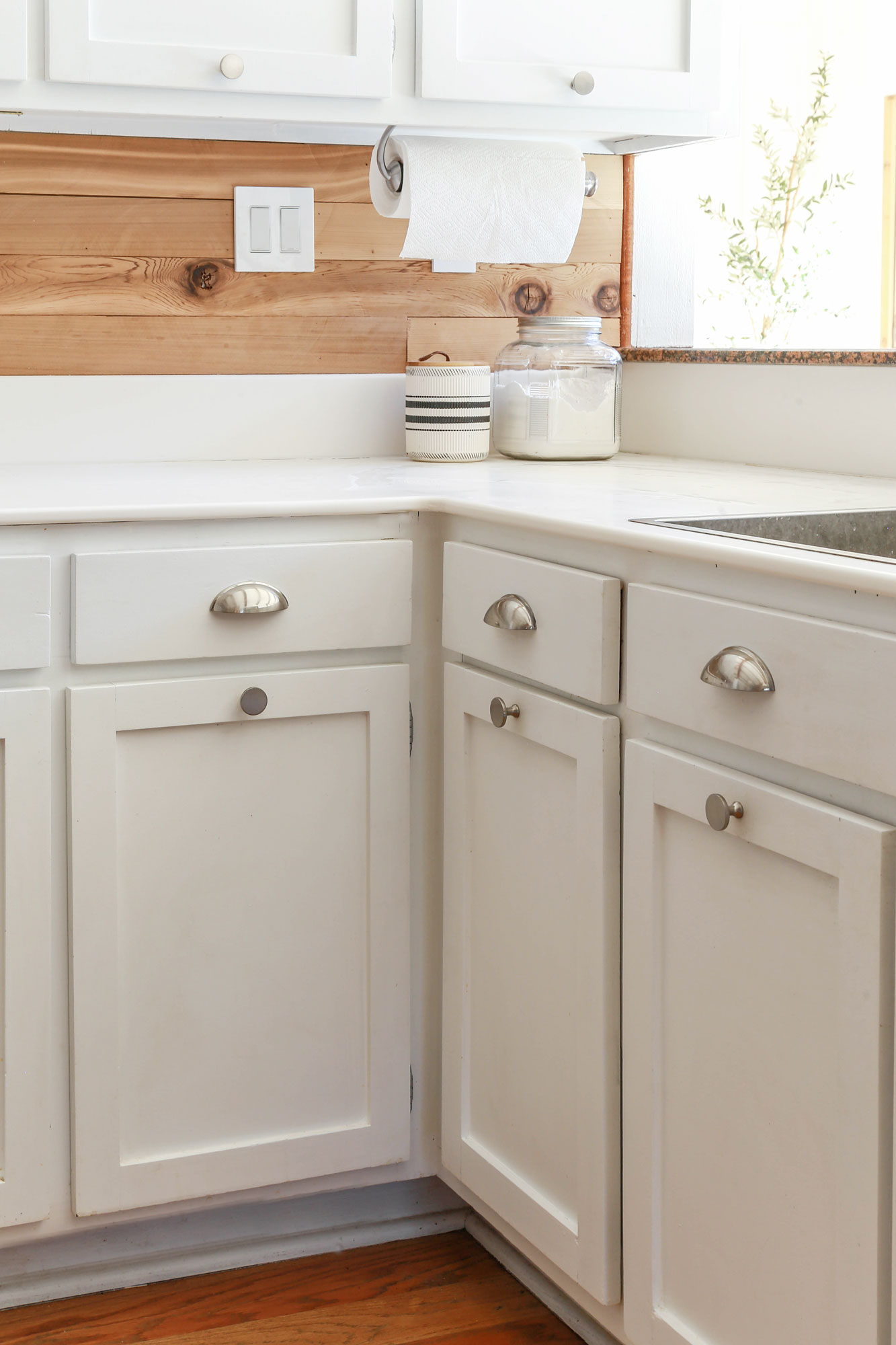 Convert a Cabinet into a Pull-Out Trash Bin - A Beautiful Mess