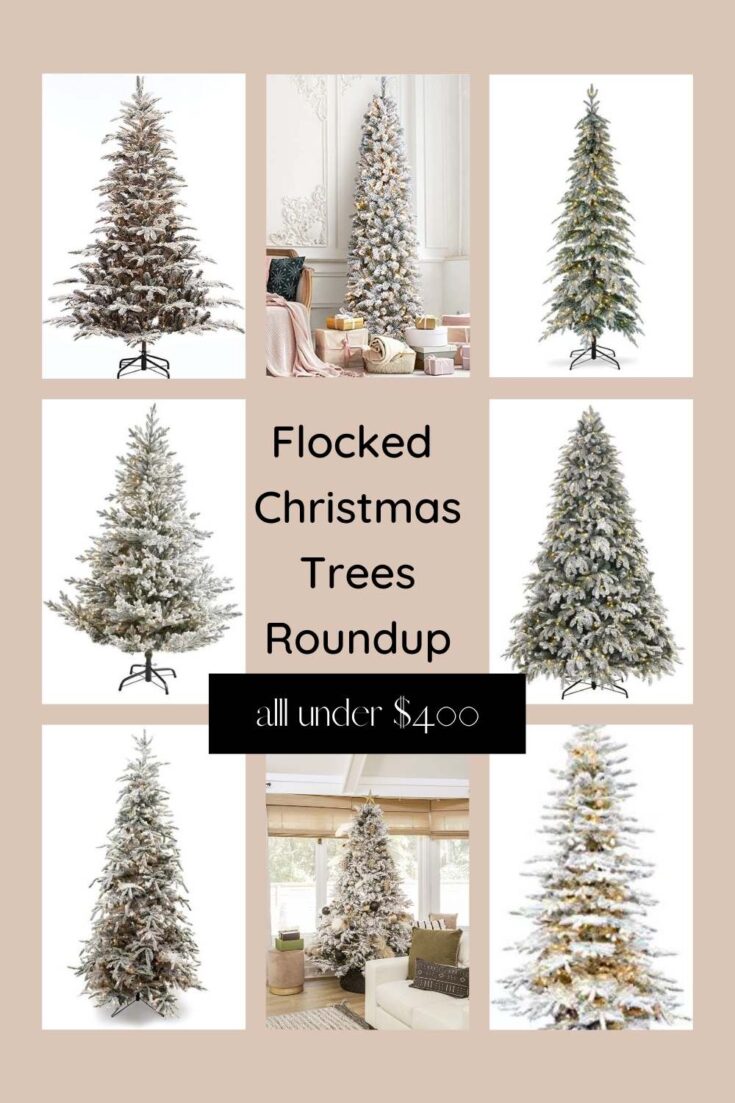 The Best Flocked Artificial Christmas Trees of 2023 All for Under 400