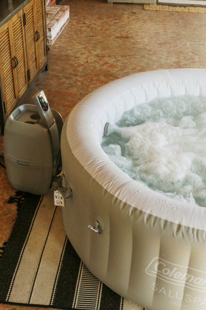 Coleman Inflatable Hot Tub review
