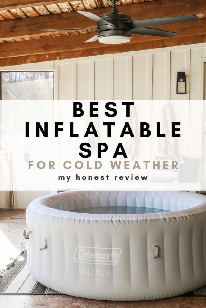 honest review of coleman inflatable hot tub for winter and cold weather